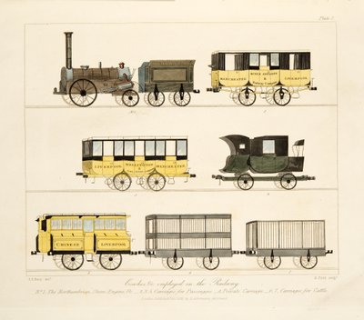 Coaches Employed on the Railway by Thomas Talbot Bury